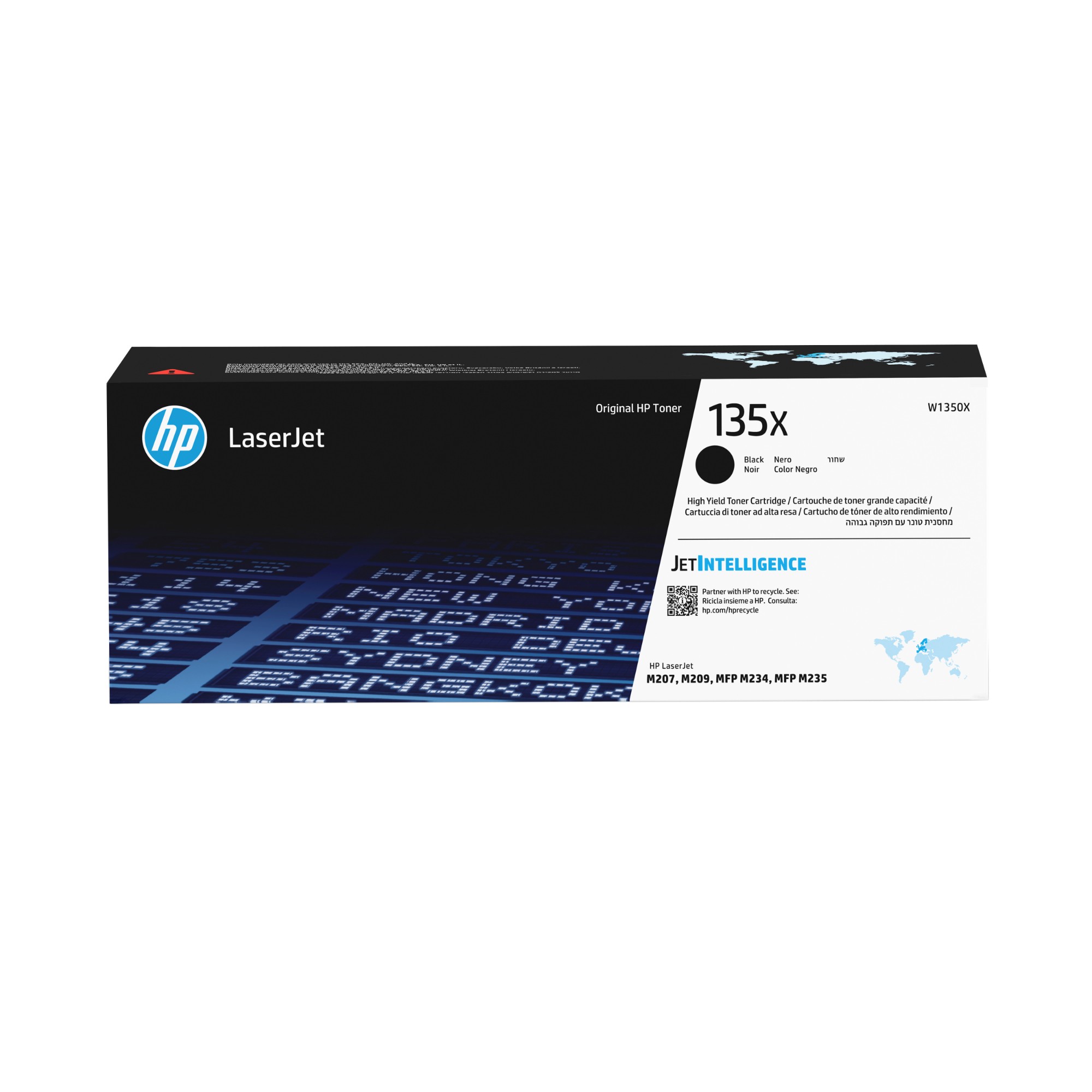 HP 135X svart 2400 sidor Toner W1350X