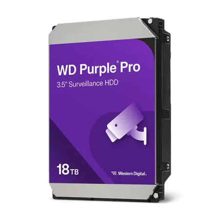 WD Purple Pro hårddisk WD181PURP 18TB 3.5 SATA-600 7200rpm