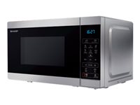 Sharp YC-MS02E-S Mikrobölgeovn Silver