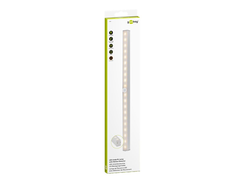 goobay Under kabinet-ljus 2.2W 3000K Varmt vit ljus