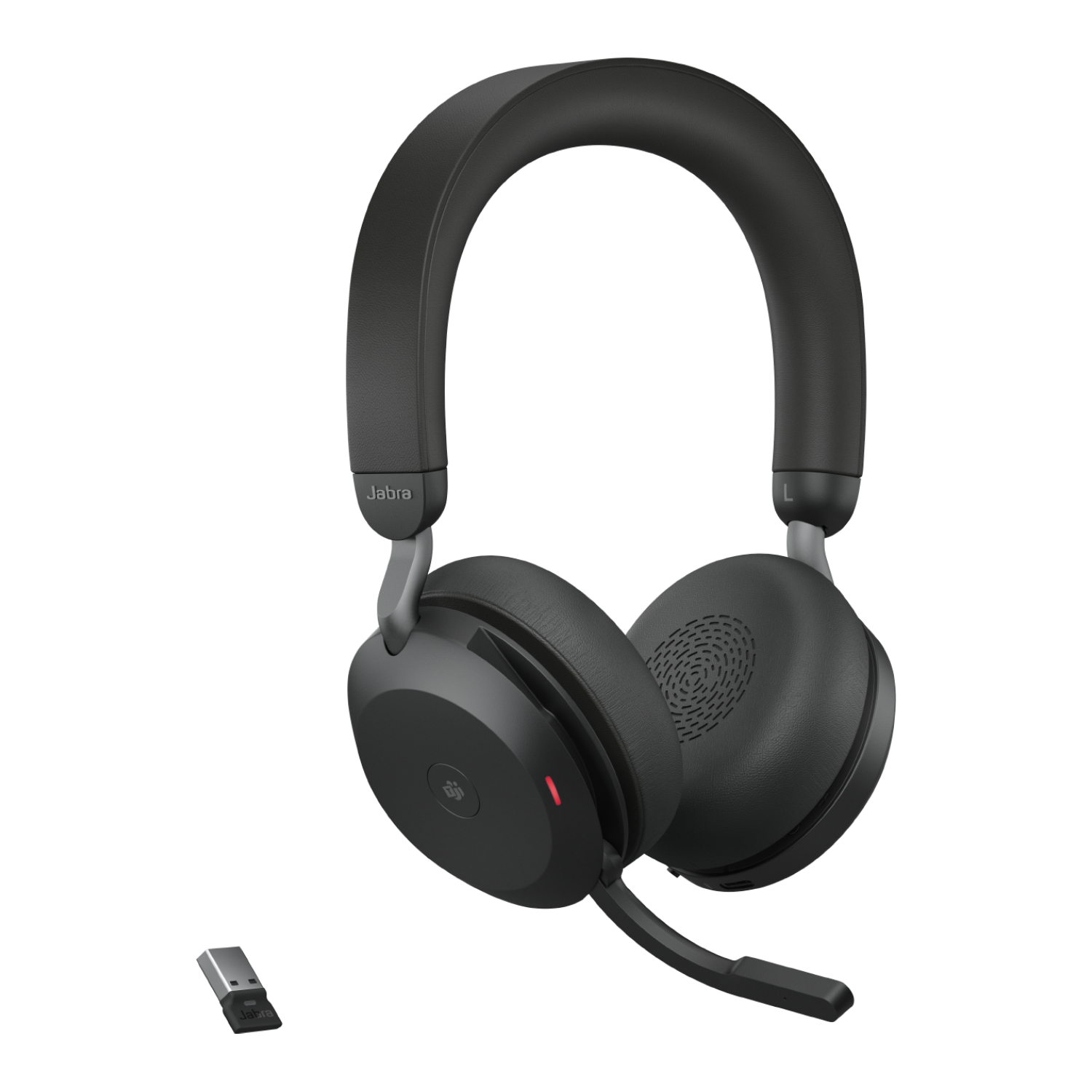Jabra Evolve2 75 trådlös hörlurar svart