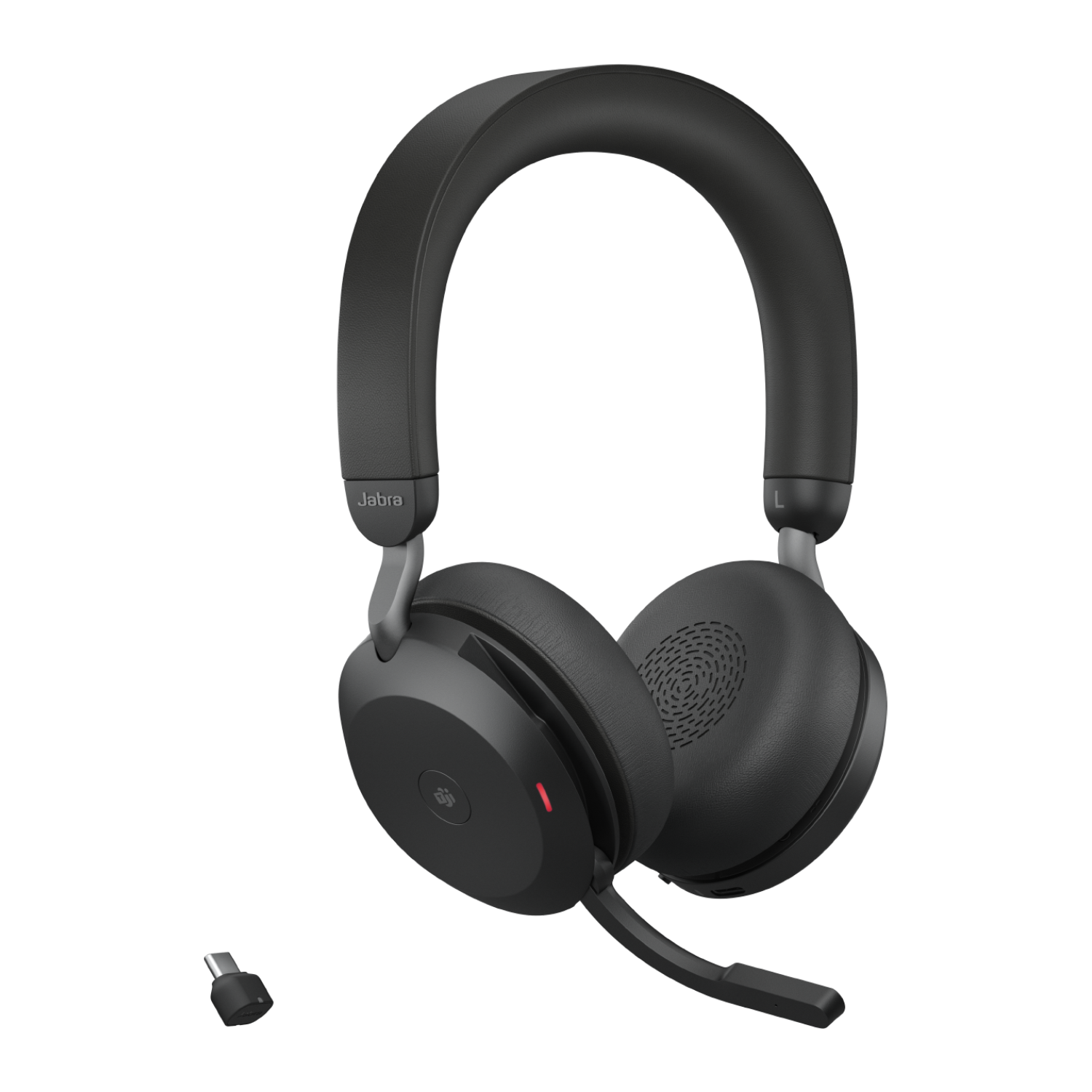 Jabra Evolve2 75 trådlös hörlurar svart