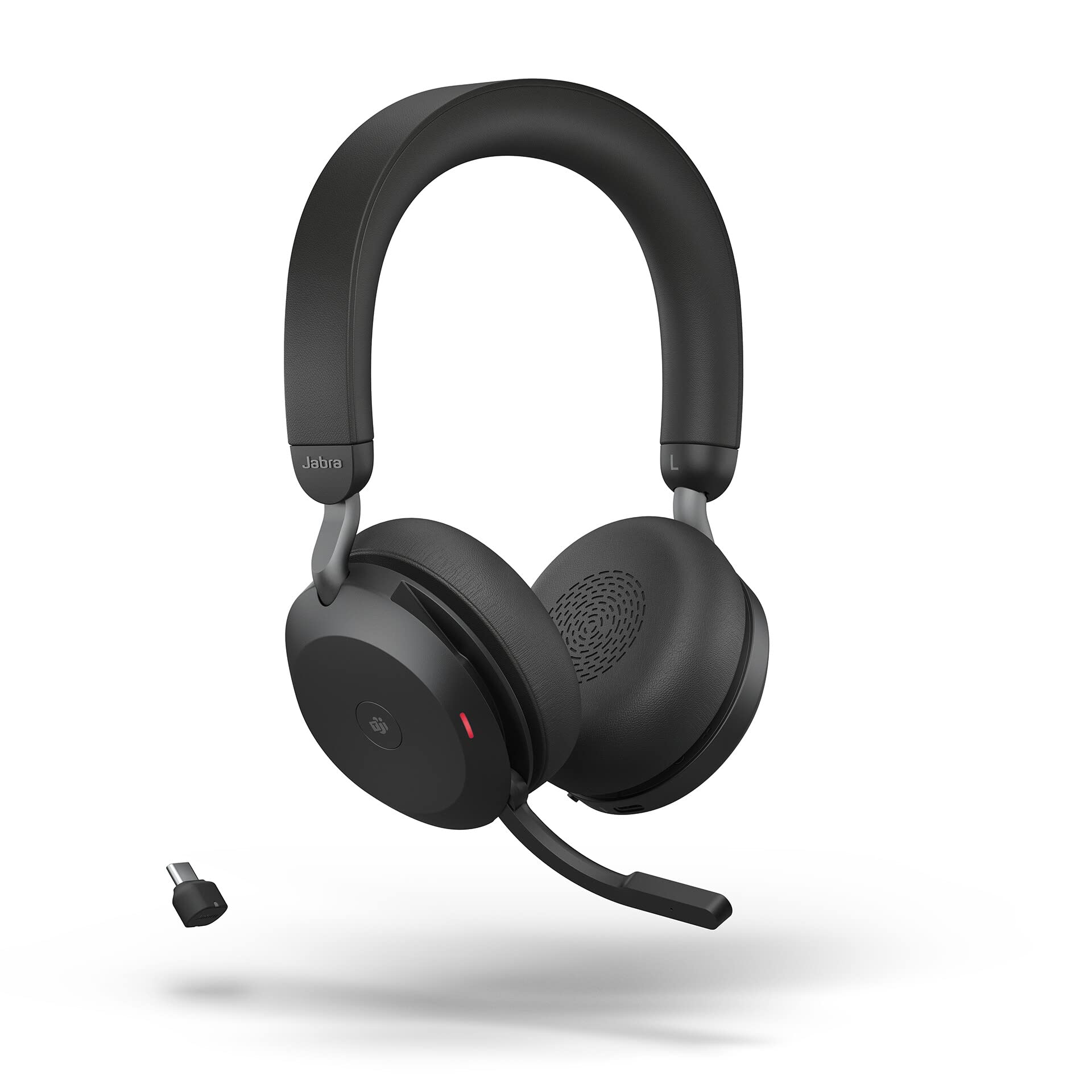 Jabra Evolve2 75 trådlös hörlurar svart