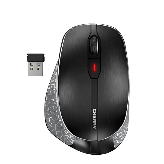CHERRY MW 8C ERGO Optisk trådlös svart