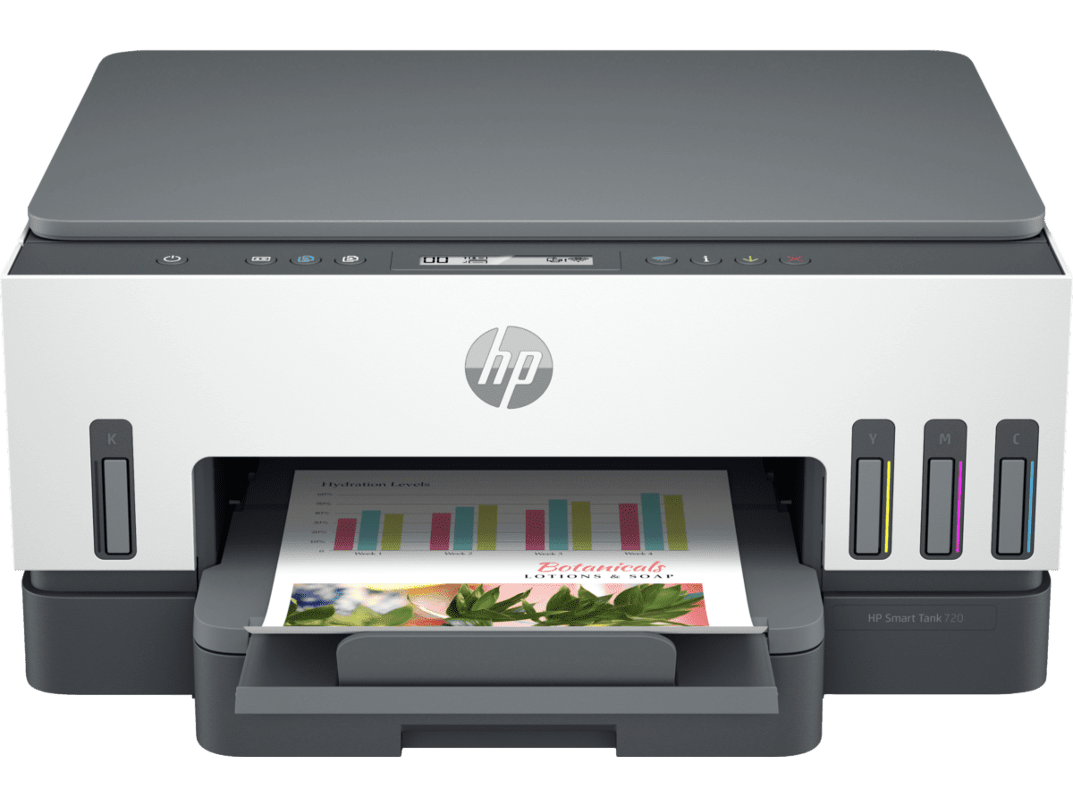 HP Smart Tank 720 All-in-One Bläkprinter