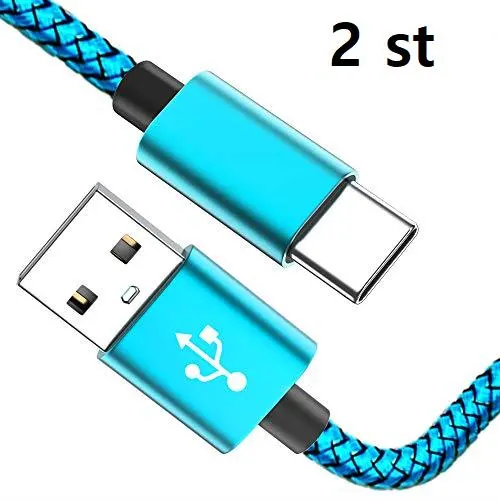 2-pack 3 m USB-A till Lightning snabbladdningskablar
