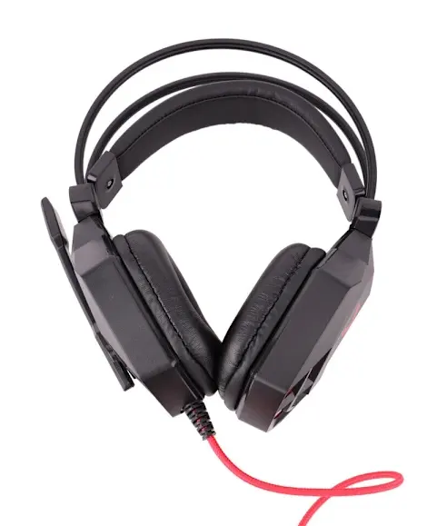 Gaming Headset Hörlurar med mikrofon 3,5 mm USB Stereo LED-ljus PS4 PC Xbox One