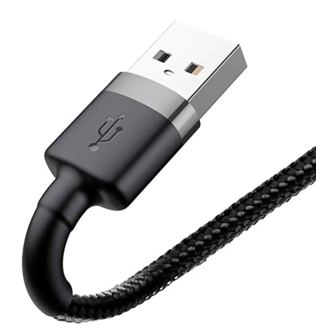 2M baseus iphoneladdare – Svart