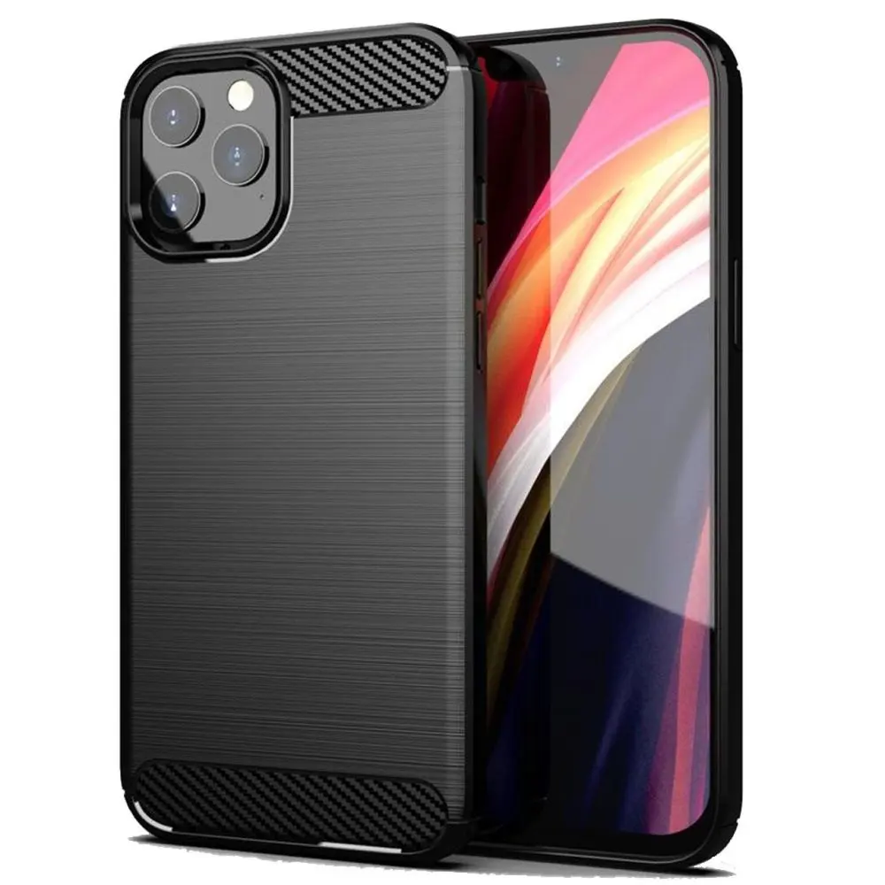 CARBON Fodral för iPhone 14 – Svart