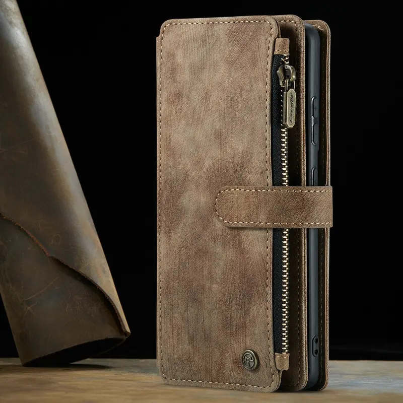 Caseme c30 foral för iphone 13 pro brun