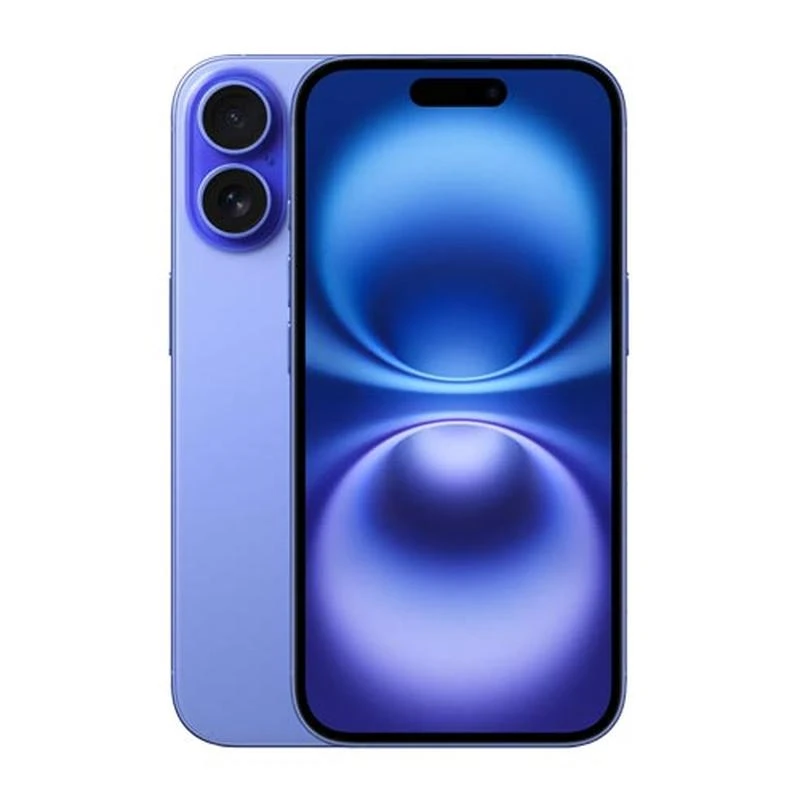 iPhone 16 128 GB Blå - 128 GB - Bra - Blå