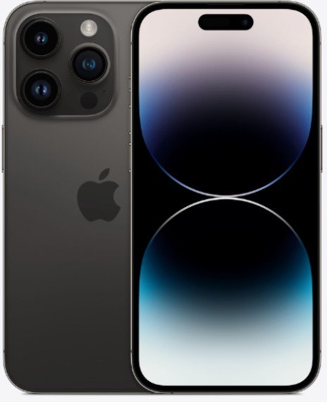 Iphone 14 pro max grå/256/87% batteri
