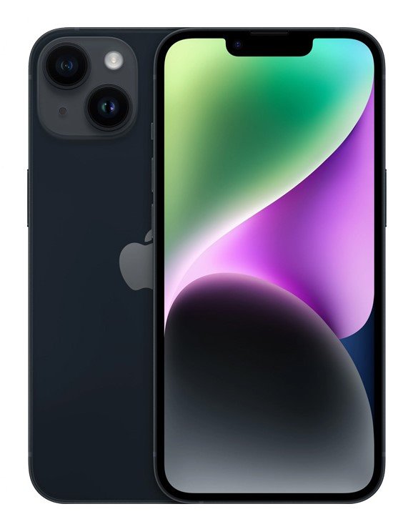 Iphone 14 svart/128/100% batteri