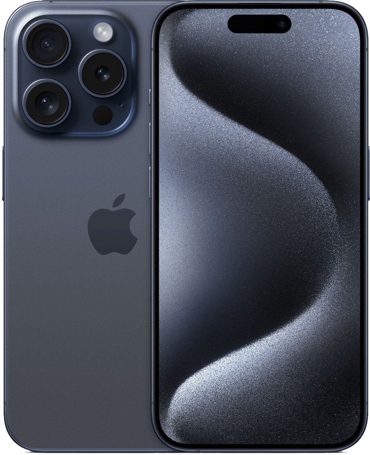 Iphone 15 pro blå