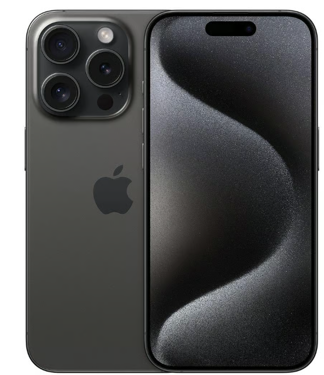 Iphone 15 pro svart/128/89% batteri