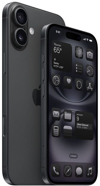Iphone 16 svart/128GB/100%
